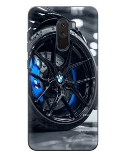 Чехол для Xiaomi POCO F1 с картинкой «Колесо BMW вблизи» Чехол для Xiaomi POCO F1 с картинкой «Колесо BMW вблизи»