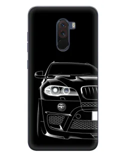 Чехол для Xiaomi POCO F1 с картинкой «Темный силуэт BMW» Чехол для Xiaomi POCO F1 с картинкой «Темный силуэт BMW»