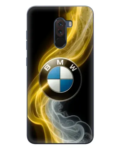 Чехол для Xiaomi POCO F1 с картинкой «Золотистый дым BMW» Чехол для Xiaomi POCO F1 с картинкой «Золотистый дым BMW»