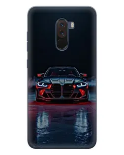 Чехол для Xiaomi POCO F1 с картинкой «BMW на мокрой дороге» Чехол для Xiaomi POCO F1 с картинкой «BMW на мокрой дороге»