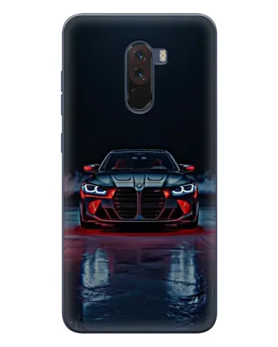 Чехол для Xiaomi POCO F1 с картинкой «BMW на мокрой дороге» Чехол для Xiaomi POCO F1 с картинкой «BMW на мокрой дороге»