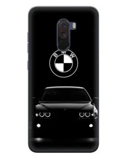 Чехол для Xiaomi POCO F1 с картинкой «BMW — взгляд из темноты» Чехол для Xiaomi POCO F1 с картинкой «BMW — взгляд из темноты»