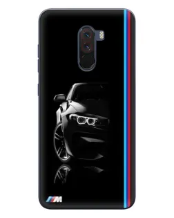 Чехол для Xiaomi POCO F1 с картинкой «Силуэт BMW в темноте» Чехол для Xiaomi POCO F1 с картинкой «Силуэт BMW в темноте»