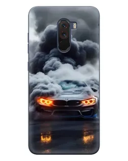 Чехол для Xiaomi POCO F1 с картинкой «BMW в дыму» Чехол для Xiaomi POCO F1 с картинкой «BMW в дыму»
