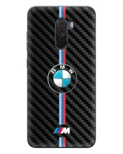 Чехол для Xiaomi POCO F1 с картинкой «Эмблема BMW и карбон» Чехол для Xiaomi POCO F1 с картинкой «Эмблема BMW и карбон»