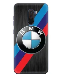 Чехол для Xiaomi POCO F1 с картинкой «BMW M-stripes стиль» Чехол для Xiaomi POCO F1 с картинкой «BMW M-stripes стиль»