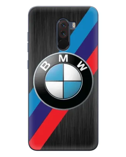 Чехол для Xiaomi POCO F1 с картинкой «BMW M-stripes стиль» Чехол для Xiaomi POCO F1 с картинкой «BMW M-stripes стиль»