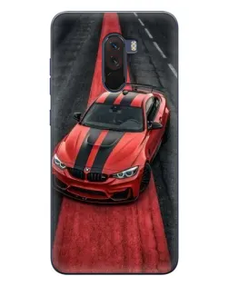 Чехол для Xiaomi POCO F1 с картинкой «BMW на красной дорожке» Чехол для Xiaomi POCO F1 с картинкой «BMW на красной дорожке»