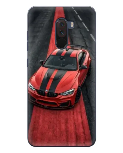 Чехол для Xiaomi POCO F1 с картинкой «BMW на красной дорожке» Чехол для Xiaomi POCO F1 с картинкой «BMW на красной дорожке»