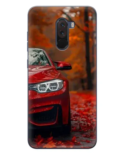 Чехол для Xiaomi POCO F1 с картинкой «Осенняя BMW M4» Чехол для Xiaomi POCO F1 с картинкой «Осенняя BMW M4»