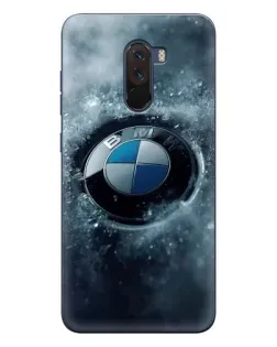 Чехол для Xiaomi POCO F1 с картинкой «Логотип BMW — лед» Чехол для Xiaomi POCO F1 с картинкой «Логотип BMW — лед»