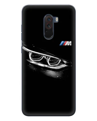 Чехол для Xiaomi POCO F1 с картинкой «BMW — взгляд тигра» Чехол для Xiaomi POCO F1 с картинкой «BMW — взгляд тигра»