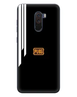 Чехол для Xiaomi POCO F1 с картинкой «PUBG — вертикальные линии» Чехол для Xiaomi POCO F1 с картинкой «PUBG — вертикальные линии»