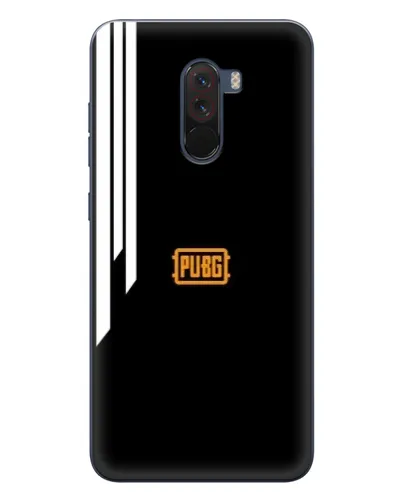 Чехол для Xiaomi POCO F1 с картинкой «PUBG — вертикальные линии» Чехол для Xiaomi POCO F1 с картинкой «PUBG — вертикальные линии»