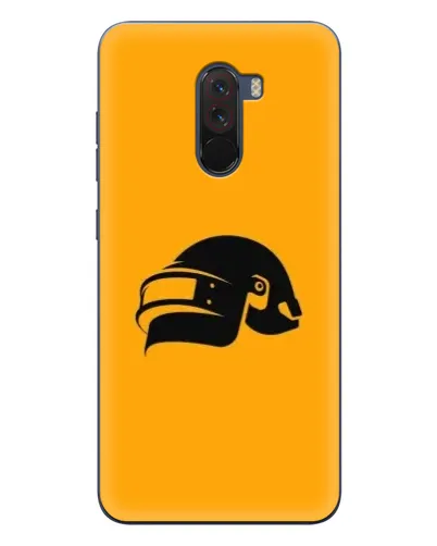 Чехол для Xiaomi POCO F1 с картинкой «PUBG — золотой шлем» Чехол для Xiaomi POCO F1 с картинкой «PUBG — золотой шлем»