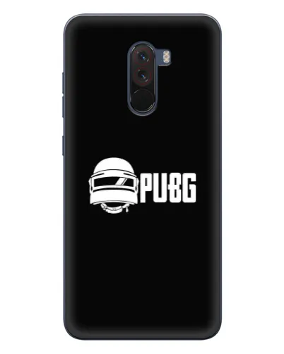 Чехол для Xiaomi POCO F1 с картинкой «PUBG — классический лого» Чехол для Xiaomi POCO F1 с картинкой «PUBG — классический лого»