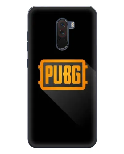 Чехол для Xiaomi POCO F1 с картинкой «PUBG — рамка лого» Чехол для Xiaomi POCO F1 с картинкой «PUBG — рамка лого»