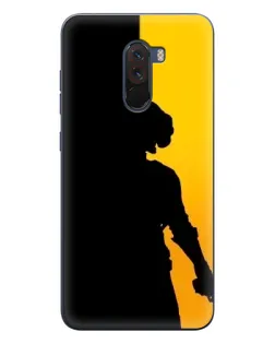 Чехол для Xiaomi POCO F1 с картинкой «Тень воина PUBG»