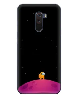 Чехол для Xiaomi POCO F1 с картинкой «Одинокий герой на планете» Чехол для Xiaomi POCO F1 с картинкой «Одинокий герой на планете»