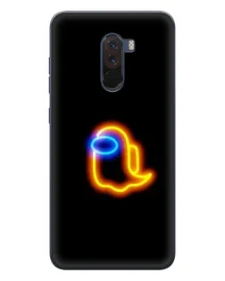 Чехол для Xiaomi POCO F1 с картинкой «Among Us неоновое сияние» Чехол для Xiaomi POCO F1 с картинкой «Among Us неоновое сияние»