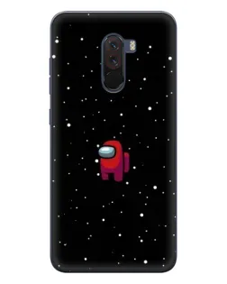 Чехол для Xiaomi POCO F1 с картинкой «Красный Among Us» Чехол для Xiaomi POCO F1 с картинкой «Красный Among Us»