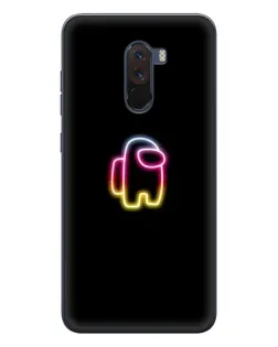 Чехол для Xiaomi POCO F1 с картинкой «Among Us градиент» Чехол для Xiaomi POCO F1 с картинкой «Among Us градиент»