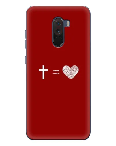 Чохол для Xiaomi POCO F1 з картинкою «Рівняння любові» Чохол для Xiaomi POCO F1 з картинкою «Рівняння любові»
