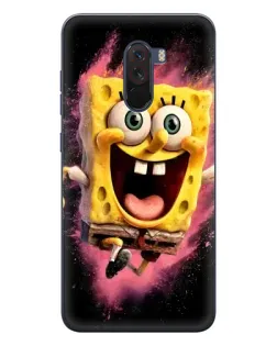 Чехол для Xiaomi POCO F1 с картинкой «Взрывной Спанч Боб»