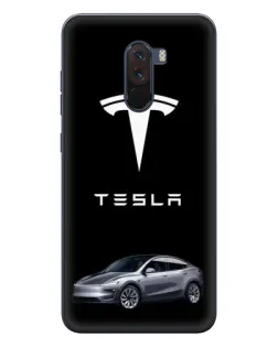 Чехол для Xiaomi POCO F1 с картинкой «Tesla Model Y» Чехол для Xiaomi POCO F1 с картинкой «Tesla Model Y»
