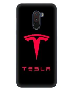 Чехол для Xiaomi POCO F1 с картинкой «Tesla Red Logo» Чехол для Xiaomi POCO F1 с картинкой «Tesla Red Logo»