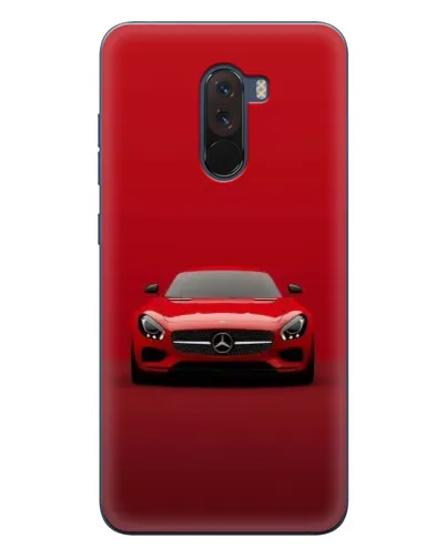Чехол для Xiaomi POCO F1 с картинкой «Красный Mercedes AMG» Чехол для Xiaomi POCO F1 с картинкой «Красный Mercedes AMG»