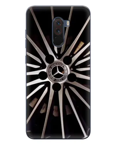 Чехол для Xiaomi POCO F1 с картинкой «Диск Mercedes» Чехол для Xiaomi POCO F1 с картинкой «Диск Mercedes»