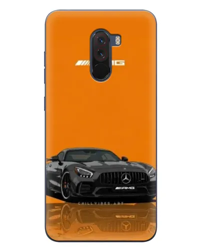 Чехол для Xiaomi POCO F1 с картинкой «Оранжевый Mercedes AMG» Чехол для Xiaomi POCO F1 с картинкой «Оранжевый Mercedes AMG»
