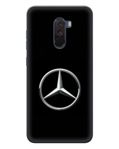 Чехол для Xiaomi POCO F1 с картинкой «Mercedes классический лого» Чехол для Xiaomi POCO F1 с картинкой «Mercedes классический лого»