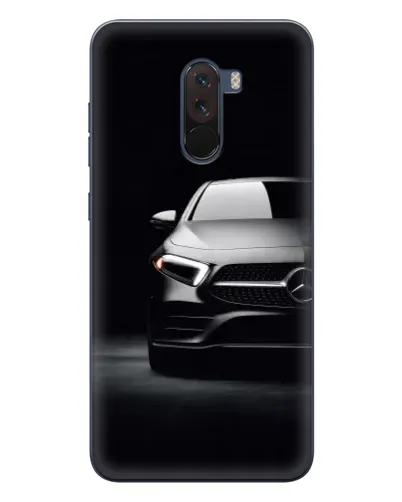 Чехол для Xiaomi POCO F1 с картинкой «Свет фар Mercedes» Чехол для Xiaomi POCO F1 с картинкой «Свет фар Mercedes»
