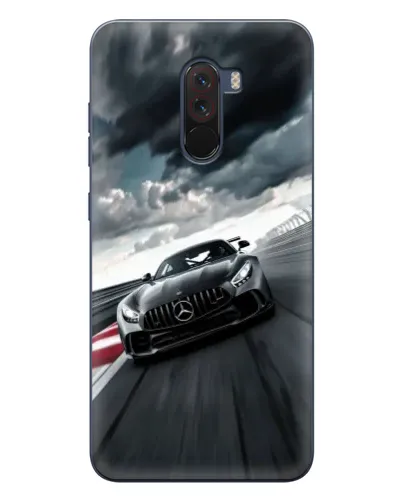 Чехол для Xiaomi POCO F1 с картинкой «Гоночный Mercedes AMG» Чехол для Xiaomi POCO F1 с картинкой «Гоночный Mercedes AMG»