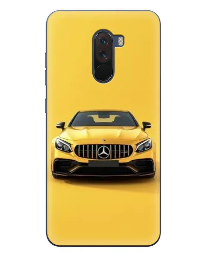Чехол для Xiaomi POCO F1 с картинкой «Желтый Mercedes GT» Чехол для Xiaomi POCO F1 с картинкой «Желтый Mercedes GT»