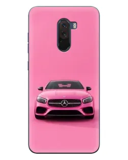 Чехол для Xiaomi POCO F1 с картинкой «Розовый Mercedes AMG» Чехол для Xiaomi POCO F1 с картинкой «Розовый Mercedes AMG»