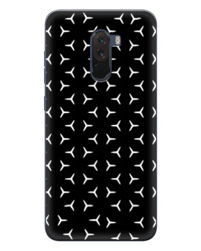Чехол для Xiaomi POCO F1 с картинкой «Mercedes паттерн звезд» Чехол для Xiaomi POCO F1 с картинкой «Mercedes паттерн звезд»