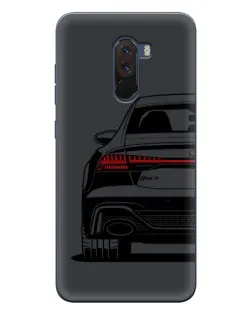 Чехол для Xiaomi POCO F1 с картинкой «Задняя часть Audi — арт» Чехол для Xiaomi POCO F1 с картинкой «Задняя часть Audi — арт»