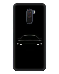 Чехол для Xiaomi POCO F1 с картинкой «Взгляд Audi в темноте» Чехол для Xiaomi POCO F1 с картинкой «Взгляд Audi в темноте»