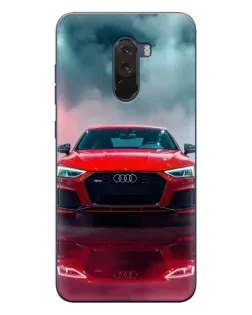 Чехол для Xiaomi POCO F1 с картинкой «Audi RS — красный стиль» Чехол для Xiaomi POCO F1 с картинкой «Audi RS — красный стиль»