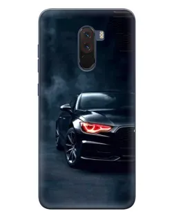 Чехол для Xiaomi POCO F1 с картинкой «Audi — хищный взгляд» Чехол для Xiaomi POCO F1 с картинкой «Audi — хищный взгляд»