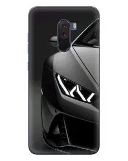 Чехол для Xiaomi POCO F1 с картинкой «Lamborghini фары детализация» Чехол для Xiaomi POCO F1 с картинкой «Lamborghini фары детализация»