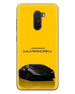 Чехол для Xiaomi POCO F1 с картинкой «Lamborghini Huracan черный» Чехол для Xiaomi POCO F1 с картинкой «Lamborghini Huracan черный»