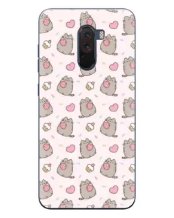 Чехол для Xiaomi POCO F1 с картинкой «Пушин и сладости» Чехол для Xiaomi POCO F1 с картинкой «Пушин и сладости»