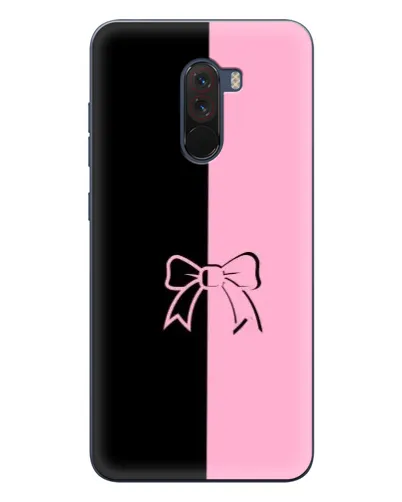Чехол для Xiaomi POCO F1 с картинкой «Половинки банта» Чехол для Xiaomi POCO F1 с картинкой «Половинки банта»