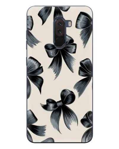 Чехол для Xiaomi POCO F1 с картинкой «Банты Coquette» Чехол для Xiaomi POCO F1 с картинкой «Банты Coquette»