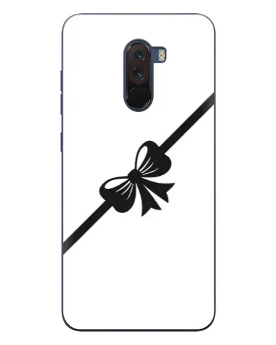 Чехол для Xiaomi POCO F1 с картинкой «Диагональный бант» Чехол для Xiaomi POCO F1 с картинкой «Диагональный бант»