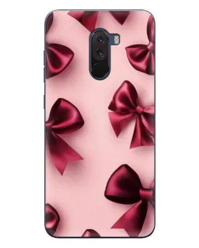 Чехол для Xiaomi POCO F1 с картинкой «Бордовый атлас» Чехол для Xiaomi POCO F1 с картинкой «Бордовый атлас»